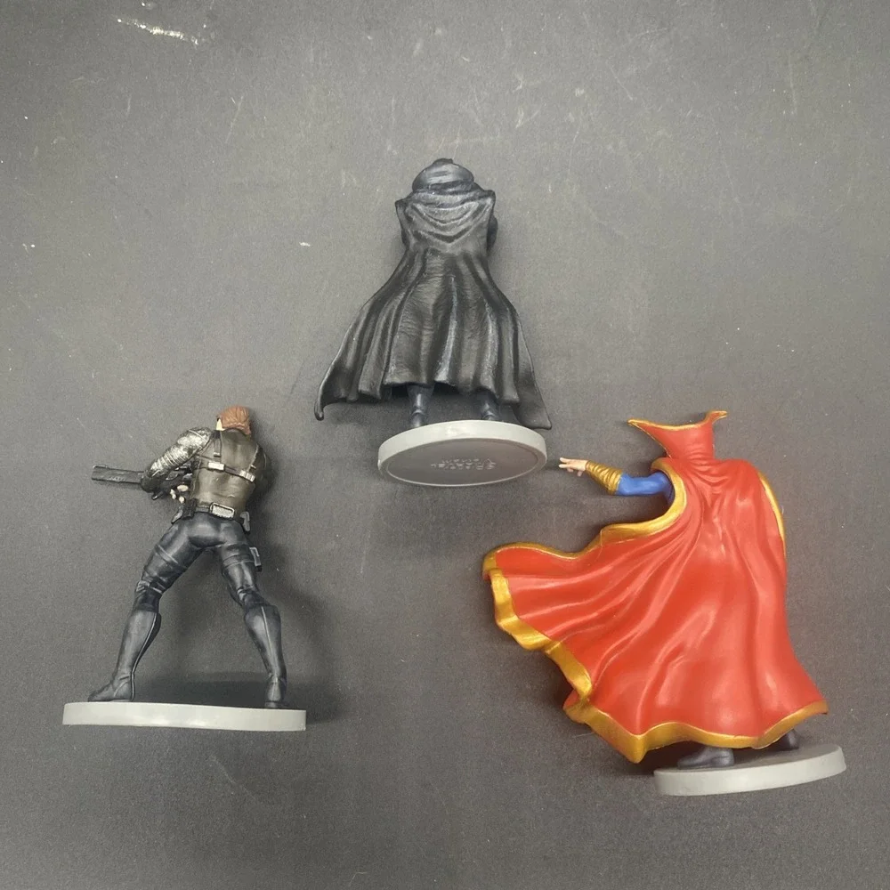 Marvel Disney Avengers Action Figures HULK- Lot Of 8 PVC Cake Toppers Dr Strange